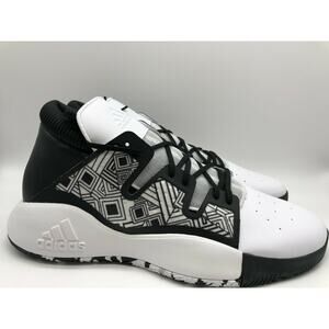adidas Men's Pro Vision BasketBall Shoes White/Black EF0477 Size 13 NIB